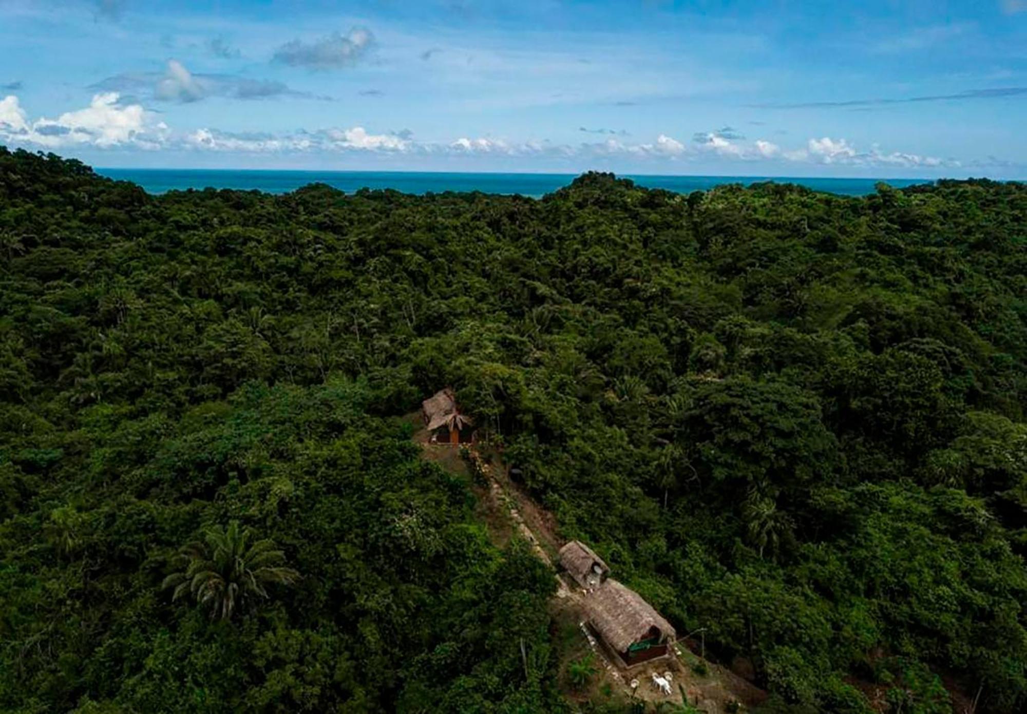 Hostal Mirador Dentro Del Parque Tayrona El Zaino Exterior foto