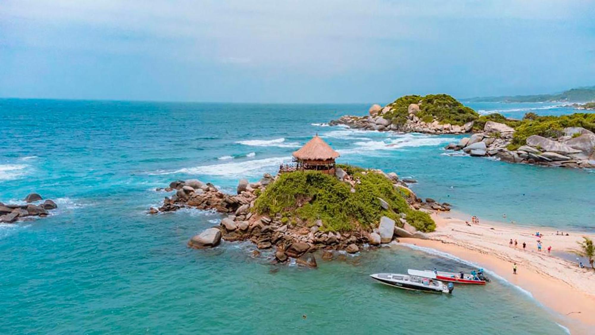 Hostal Mirador Dentro Del Parque Tayrona El Zaino Exterior foto